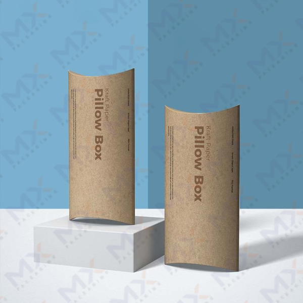 Kraft Pillow Boxes - view 2